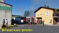 Brand Lagerhalle