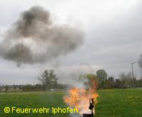 Brandschutzerziehung - Fettbrand