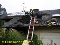 Dachstuhlbrand