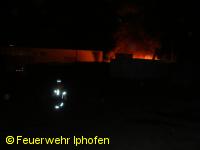 Brand in Fröhstockheim