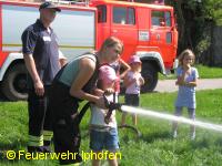 Wasserspritzen muss einfach sein, v.a. bei 30°C