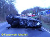 Verkehrsunfall bei Fröhstockheim