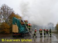 Die FF Nenzenheim in Aktion