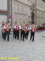 Der Musikzug der Feuerwehr ...