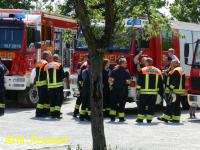 Sammeln der Übungsgruppe.