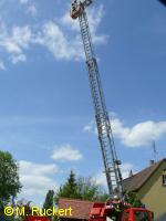 Nach gut zehn Minuten ist die Übung schon vorbei.