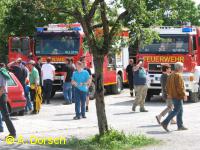 Feuerwehrautos ziehen nicht nur bei den Kleinen ;-).