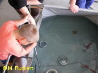 Zum Geräteangeln musste man schon etwas größer sein.