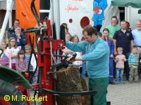 Alles richten, "Hand" in den Spalter.