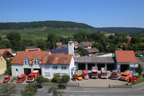 Der Fuhrpark der Feuerwehr Iphofen